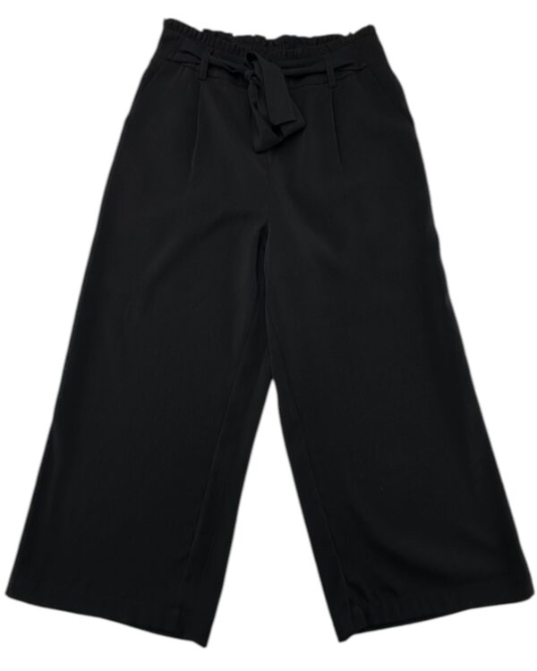 New Look Spodnie Damskie Czarne Dzwony Wiązane M 38 EU