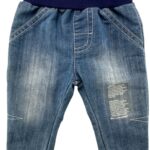 Pepco Spodnie Niemowlęce Jeansowe 0-3 MSC 56-62 CM - zdjęcie 1