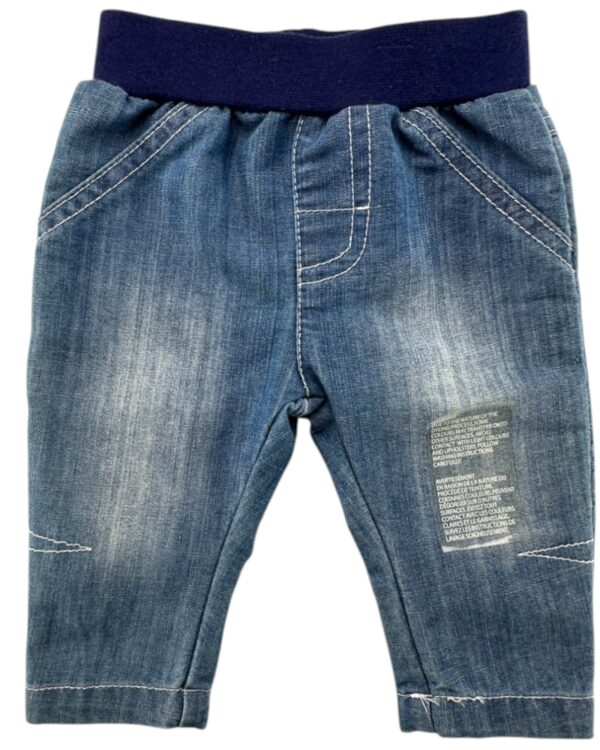 Pepco Spodnie Niemowlęce Jeansowe 0-3 MSC 56-62 CM