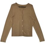 MCo Kardigan Damski Camelowy Wiskoza M 38 EU - zdjęcie 1