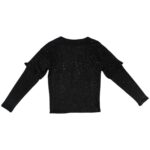 George Bluzka Dziewczęca Czarna Drobinki 13-14 Lat 158-164 CM - zdjęcie 3