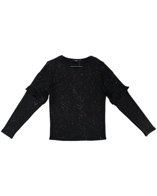 George Bluzka Dziewczęca Czarna Drobinki 13-14 Lat 158-164 CM