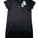 Evans Koszula Nocna Damska Czarna W Białe Groszki XXL 44 EU - zdjęcie 1