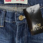 Levi's Jeansy Damskie 511 Slim W27 L27 Granatowe - zdjęcie 2