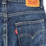 Levi's Jeansy Damskie 511 Slim W27 L27 Granatowe - zdjęcie 4