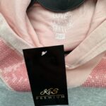 FF Bluza Dziewczęca Szaro Różowa Z Kapturem Cekiny 98-104 CM 3-4 Lata - zdjęcie 2