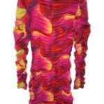 Boohoo Sukienka Marszczona Kolorowa S 36 EU - zdjęcie 3