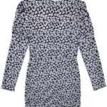 Boohoo Sukienka Kwiaty Czarna XS 34 EU - zdjęcie 3