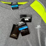 Trespass Koszulka Sportowa Męska Szybkoschnąca Szara XXL - zdjęcie 2