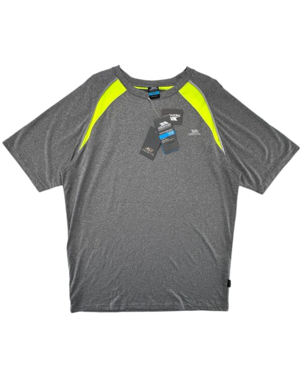 Trespass Koszulka Sportowa Męska Szybkoschnąca Szara XXL