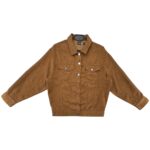 Boohoo Kurtka Damska Sztruksowa Brązowa M 38 EU - zdjęcie 1