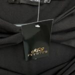 PrettyLittleThing Sukienka Czarna Marszczona L 40 EU - zdjęcie 2