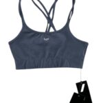 MP Biusztonosz Sportowy Przygaszony Niebieski Logo XS 34 EU - zdjęcie 1