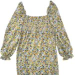 Boohoo Sukienka Damska Żółta Kwiecisty Wzór 3XL 46 EU - zdjęcie 3