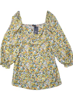 Boohoo Sukienka Damska Żółta Kwiecisty Wzór 3XL 46 EU