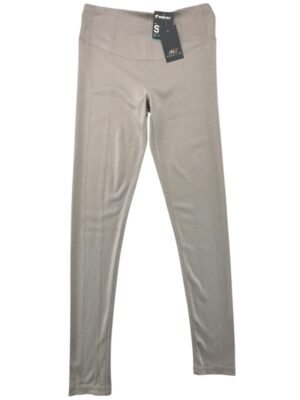 Workout Legginsy Damskie Sportowe Klasyczne Beżowe Szarawe S 36 38 40 EU