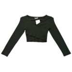 Candy Couture Bluzka Dziecięca Ciemna Zieleń 9 Lat 134 CM - zdjęcie 1