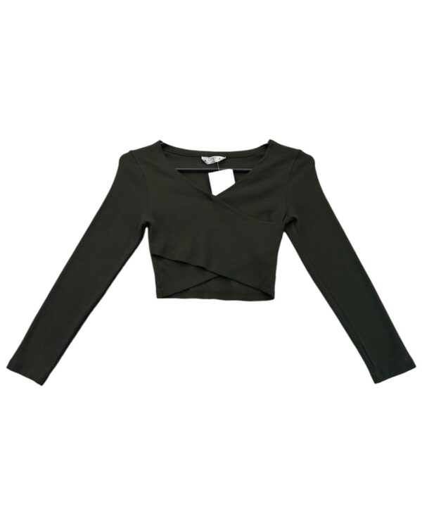 Candy Couture Bluzka Dziecięca Ciemna Zieleń 9 Lat 134 CM