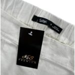 Sportsgirl Spodnie Krókie Len Białe XL 42 EU - zdjęcie 3