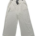 Sportsgirl Spodnie Krókie Len Białe XL 42 EU - zdjęcie 1