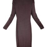 Glamorous Sukienka Czarna W Czerwone Groszki XXL 44 EU - zdjęcie 2