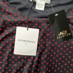 Glamorous Sukienka Czarna W Czerwone Groszki XXL 44 EU - zdjęcie 3