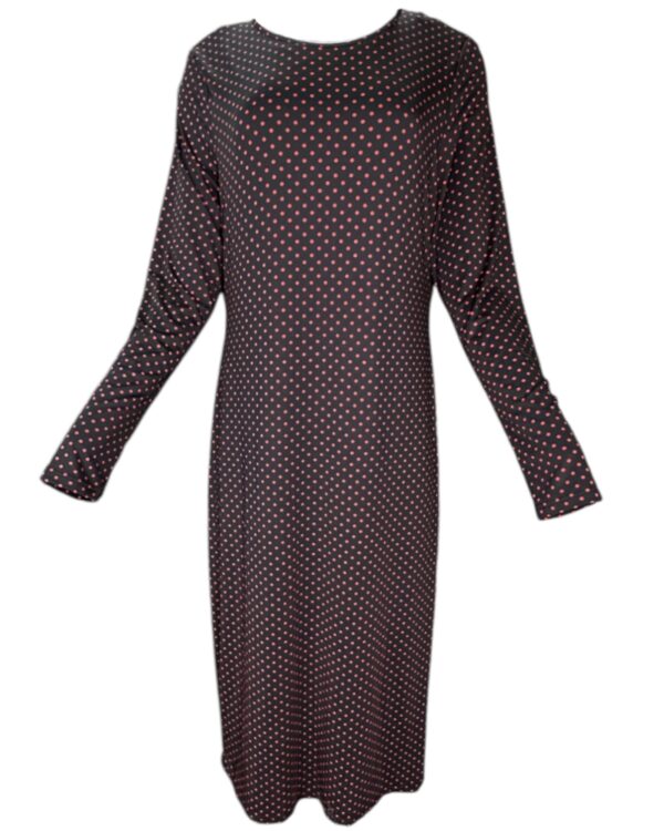 Glamorous Sukienka Czarna W Czerwone Groszki XXL 44 EU