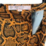 Miss Selfirge Spódnica Damska Wężowa Asymetryczna M 38 EU - zdjęcie 2