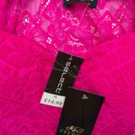 Select Top Damski Różowy Koronkowy M 38 EU - zdjęcie 2