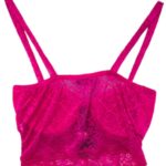 Select Top Damski Różowy Koronkowy M 38 EU - zdjęcie 3