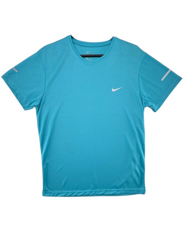 Nike Koszulka Męska Błękitna Sportowa L 40 EU