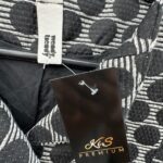 Wendy Trendy Elegancki Płaszcz w Geometryczny Wzór 2XL 44 EU - zdjęcie 2