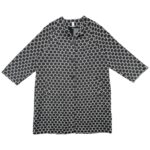 Wendy Trendy Elegancki Płaszcz w Geometryczny Wzór 2XL 44 EU - zdjęcie 1