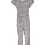 New Look Kombinezon W Kratę Szary Elegancki M 38 EU - zdjęcie 2