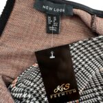 New Look Kombinezon W Kratę Szary Elegancki M 38 EU - zdjęcie 3