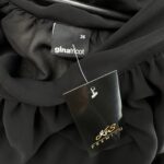 Gina Tricot Bluzka Czarna Elegancka Bufiaste Rękawy S 36 EU - zdjęcie 2