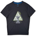 Crivit Koszulka Męska Sportowa Czarna Print L 52 54 EU - zdjęcie 1