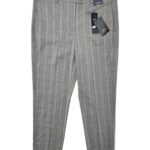 MS Spodnie Męskie Eleganckie Szara Kratka XL 42 EU - zdjęcie 1