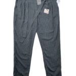 Anna Jakobs Spodnie Damskie Eleganckie Czarne Wzór XXL 44 EU - zdjęcie 1