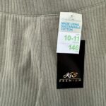 Primark Legginsy Dziewczęce Khaki Prążek 146 CM 10 11 Lat - zdjęcie 2