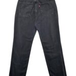 Levi's Jeans Damskie Czarne Wysoki Stan M 38 EU - zdjęcie 3