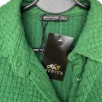 Stradivarius Bluzka Damska Zielona Teksturowana L 40 EU - zdjęcie 2