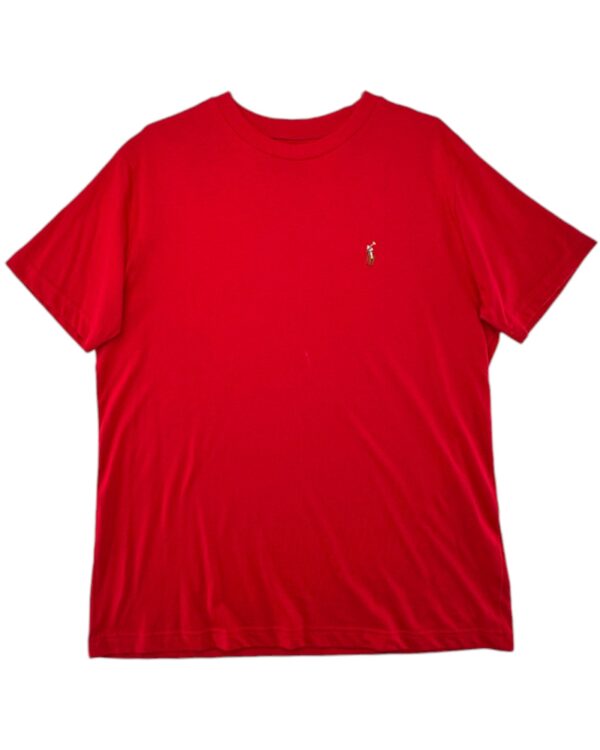 Ralph Lauren T-shirt Męski Czerwony L 40 EU