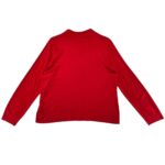 BHS Sweter Damski Czerwony Akryl XL 42 EU - zdjęcie 3