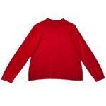 BHS Sweter Damski Czerwony Akryl XL 42 EU - zdjęcie 1