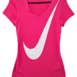 Nike Pro Koszulka Damska Sportowa Różowa XS 34 EU - zdjęcie 1