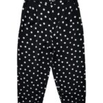 Stradivarius Spodnie Damskie Czarne W Białe Groszki S 36 EU - zdjęcie 1