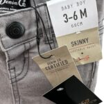 Denim Co Jeansy Dziecięce Szare 68 CM 3-6 MSC - zdjęcie 2
