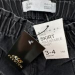 Denim Co. Spódniczka Jeansowa Czarna Dziecięca 3-4 Lata 104 CM - zdjęcie 2