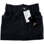 Denim Co. Spódniczka Jeansowa Czarna Dziecięca 3-4 Lata 104 CM - zdjęcie 1